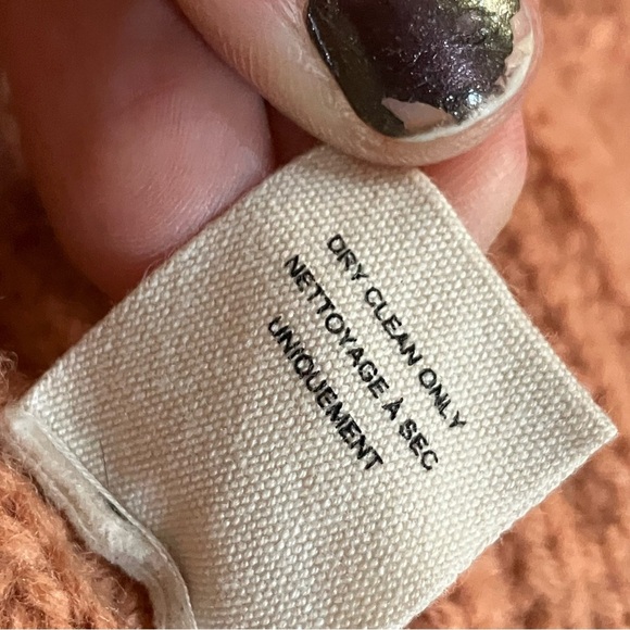 Ulla Johnson Tillie Oversized Cardigan Sedona Orange Size‎ Large - Picture 9 of 9